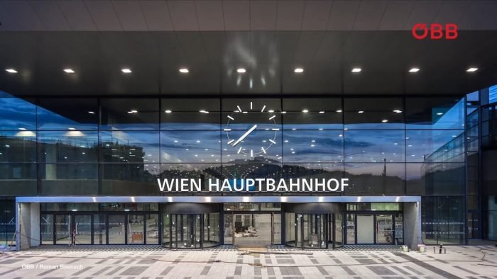 ÖBB Hauptbahnhof Wien Erbauung